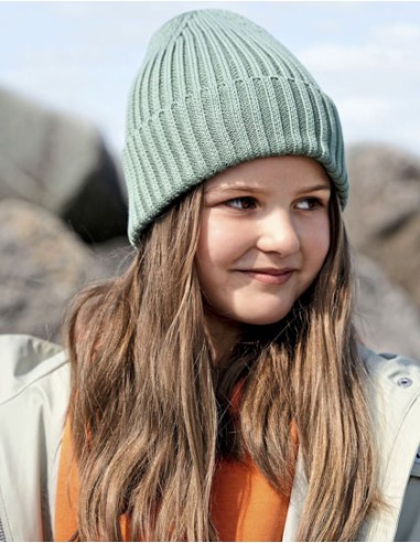BEE-B341B-Organic Cotton Kids Beanie